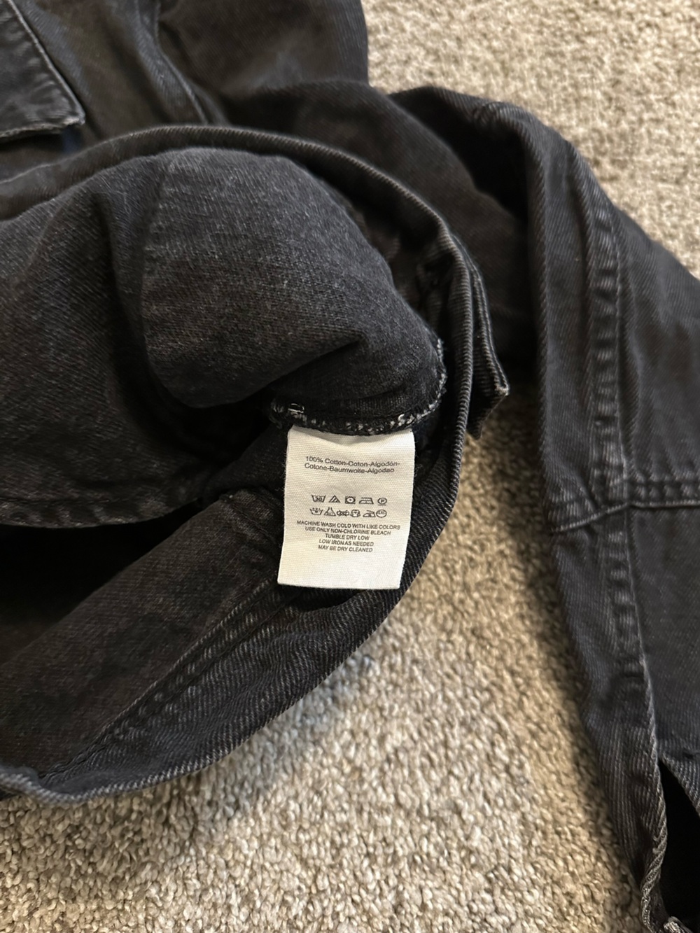 Free People Rumors Black Denim Jacket - Picture 5 of 5